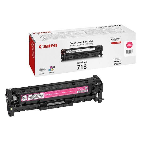 Canon 718 Toner Cartridge - Magenta